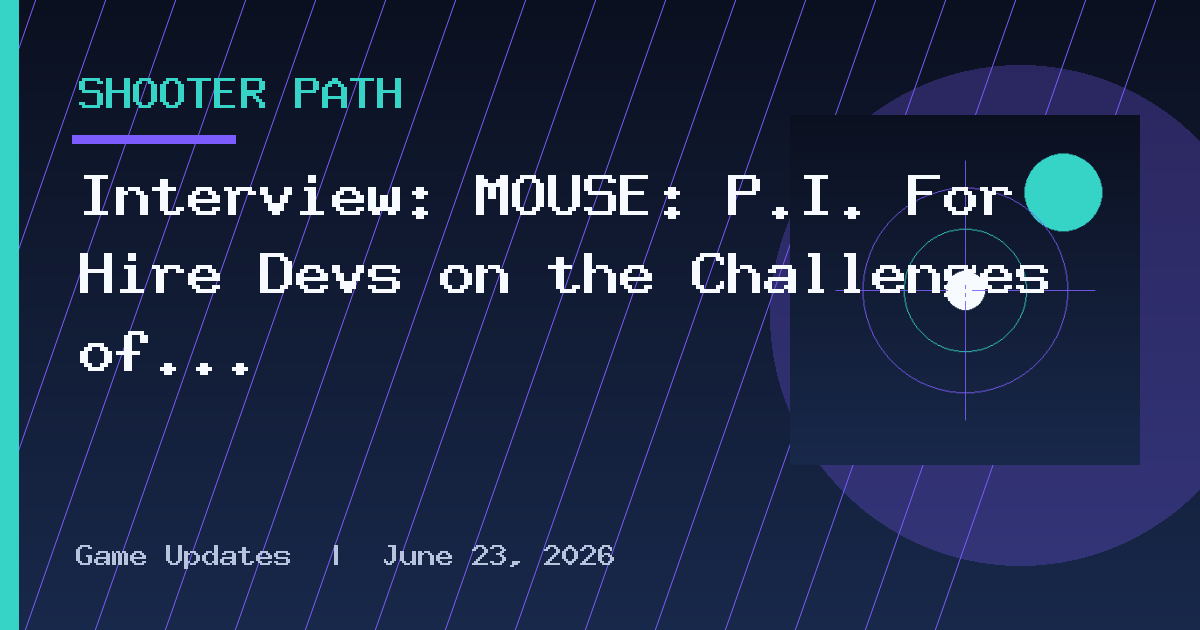 Interview: MOUSE: P.I. For Hire Devs on the Challenges of Black and White