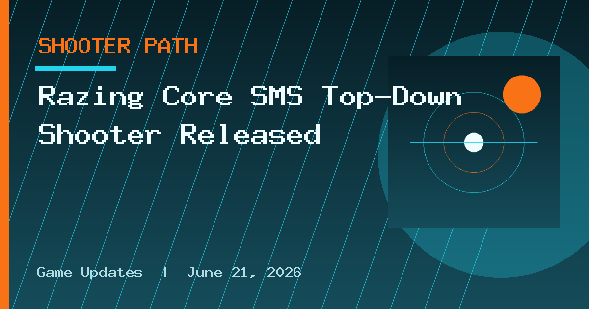 Razing Core SMS Top-Down Shooter Released