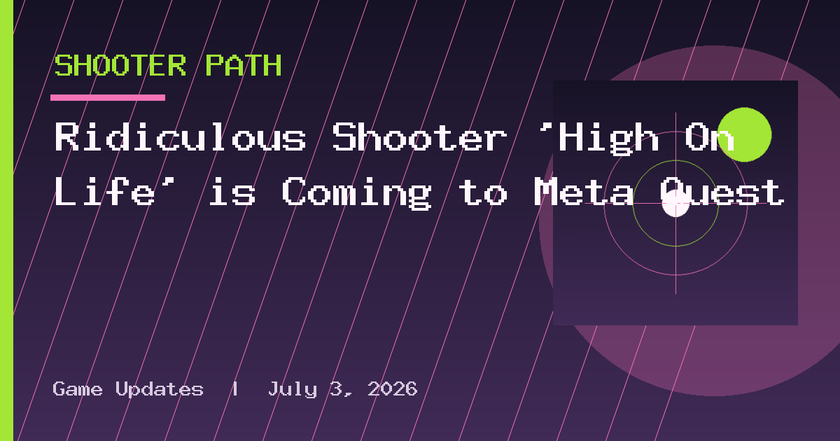 Ridiculous Shooter ‘High On Life’ is Coming to Meta Quest