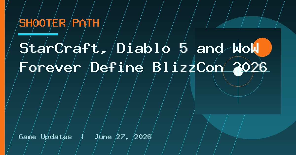 StarCraft, Diablo 5 and WoW Forever Define BlizzCon 2026