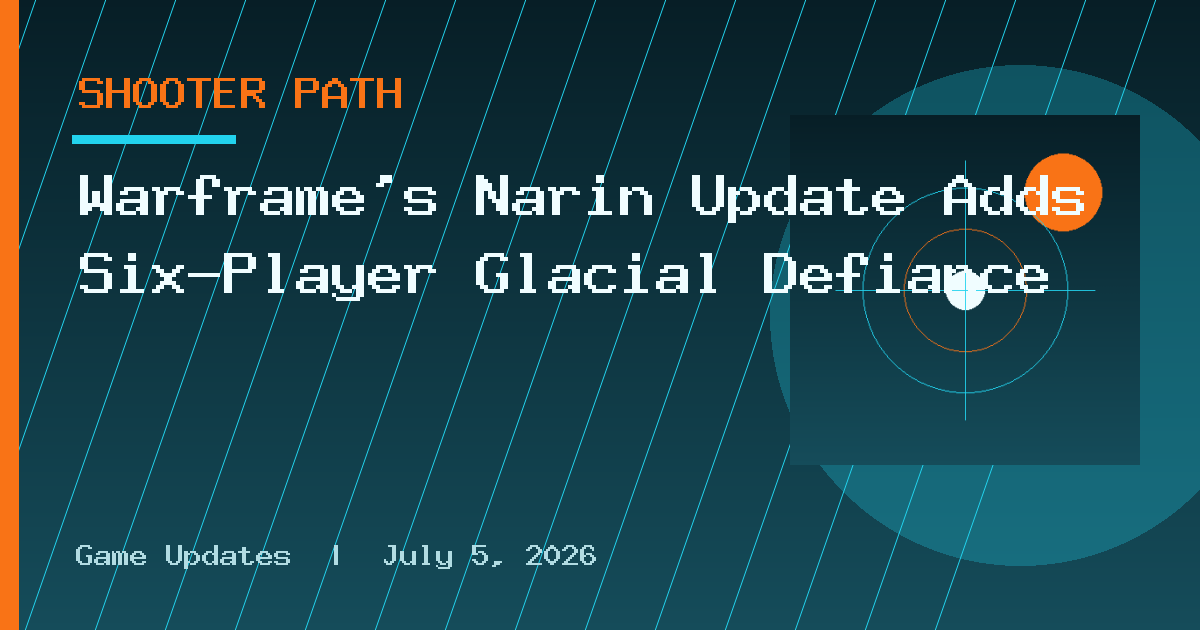 Warframe’s Narin Update Adds Six-Player Glacial Defiance